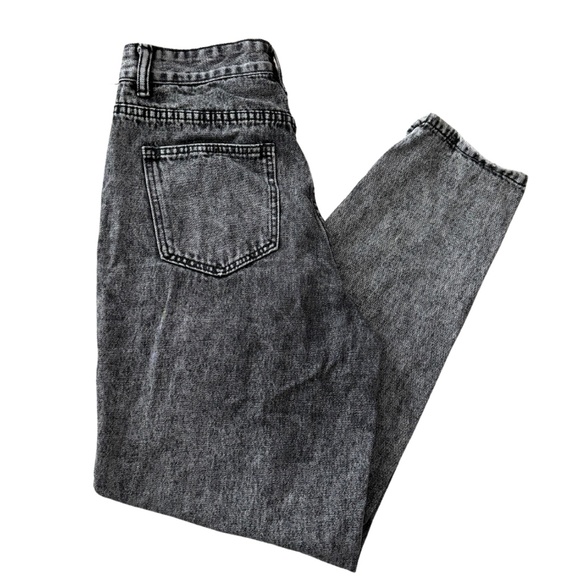 SHEIN Stone-Washed Black Jeans - Picture 2 of 4